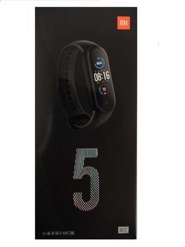 Умный браслет Xiaomi Mi Smart Band 5 NFC, черный