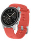 Умные часы Amazfit GTR 42 mm aluminium case, silicone strap Coral Red