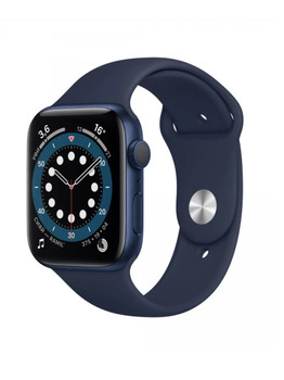 Apple Watch Series 6 GPS 40mm Aluminum Case with Sport Band Blue/Deep Navy (синий/темный ультрамарин) MG143
