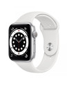 Apple Watch Series 5 GPS 44mm Silver Aluminum Case with White Sport Band (MWWC2CH/A) Серебристый/Белый