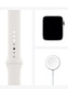 Apple Watch Series 5 GPS 44mm Silver Aluminum Case with White Sport Band (MWWC2CH/A) Серебристый/Белый
