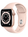 Apple Watch Series 6 GPS 44mm Aluminum Case with Sport Band Gold/Pink (золотистый/розовый песок) M00E3