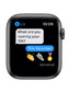 Apple Watch Series 6 GPS 44mm Aluminum Case with Sport Band Space Grey/Black (серый космос/черный) M00H3