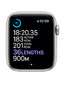 Apple Watch Series 6 GPS 44mm Aluminum Case with Sport Band Space Silver/White (серебристый/белый) M00D3