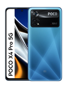 Xiaomi Poco X4 Pro 5G 6/128 ГБ Laser Blue (лазерный синий) Global Version