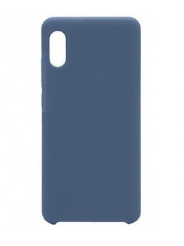Силиконовый чехол для Xiaomi Redmi 9A синий