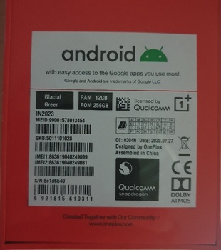 OnePlus 8 Pro 12/256Gb Glacial Green EU