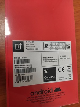 OnePlus 8T 12/256Gb Aquamarine Green Global Version