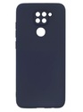 Силиконовый чехол для Xiaomi Redmi Note 9 синий