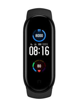Умный браслет Xiaomi Mi Smart Band 5 NFC, черный