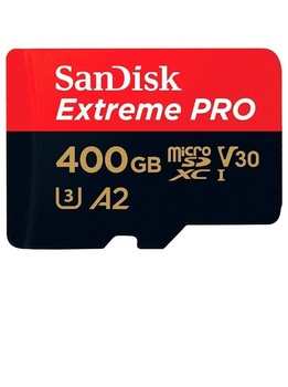 Карта памяти SanDisk Extreme Pro 400Gb microSDXC Class 10 UHS Class 3 V30 A2 170MB/s