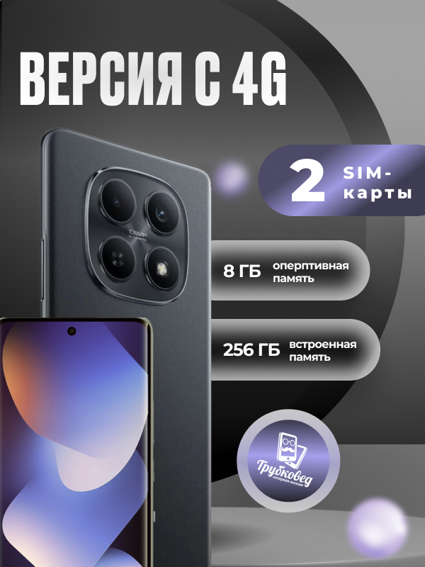Xiaomi Redmi Note 15 8/256 ГБ Black