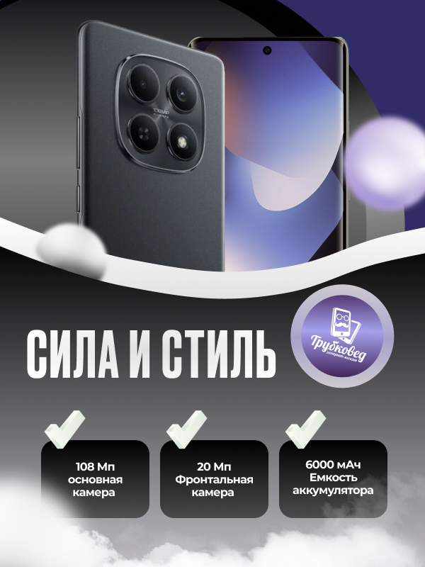 Xiaomi Redmi Note 15 8/256 ГБ Black
