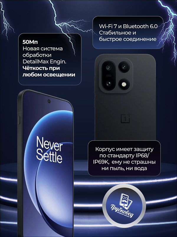 OnePlus 15 12/256 ГБ Absolute Black (CPH2745) India