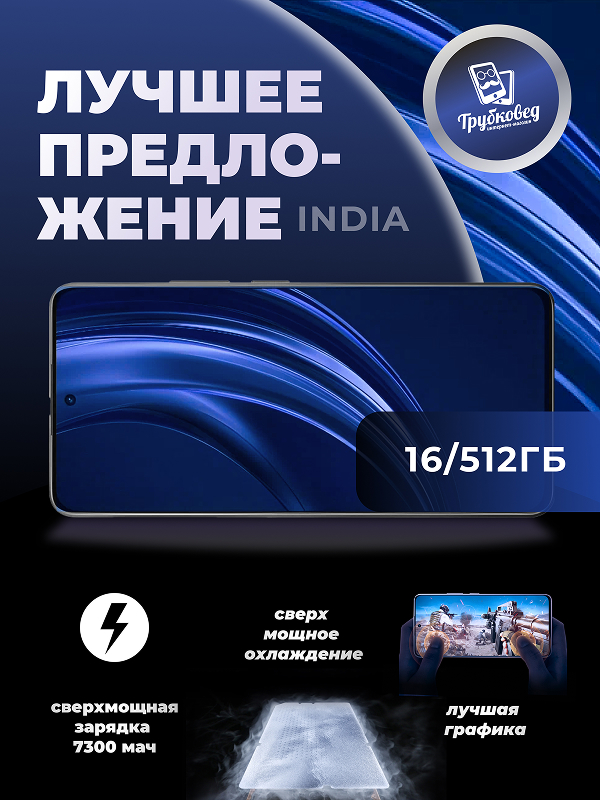 OnePlus 15 16/512 ГБ Absolute Dark (CPH2745) India OnePlus 15 16/512 ГБ Absolute Dark (CPH2745) India