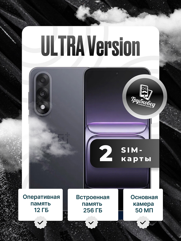 OnePlus Ace 5 Ultra 12/256 ГБ Black