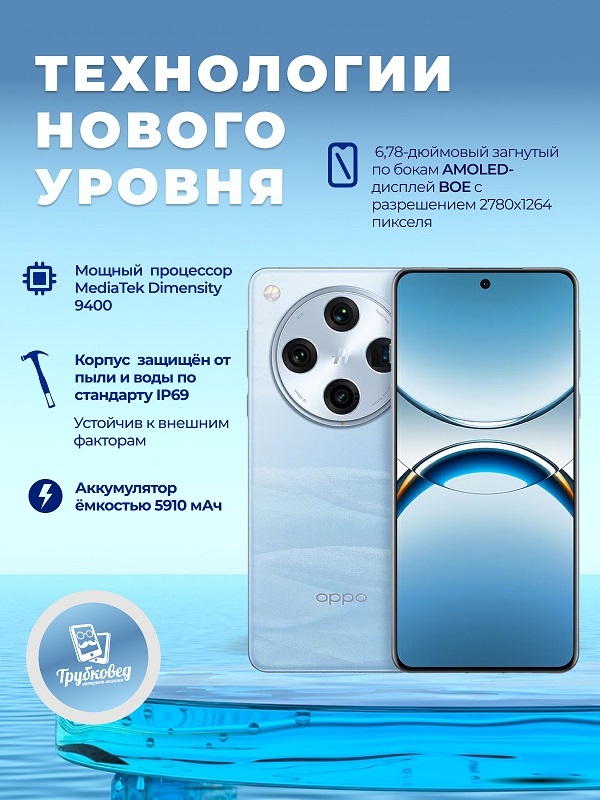 Oppo Find X8 Pro 16/512 ГБ Blue