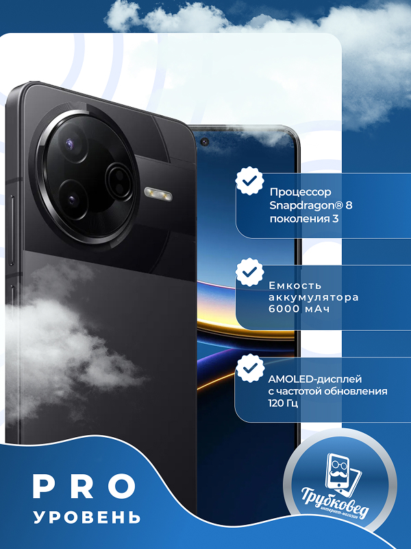 Xiaomi Poco F7 Pro 12/512 ГБ Black