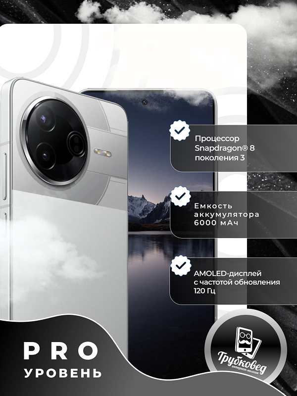 Xiaomi Poco F7 Pro 12/512 ГБ Silver