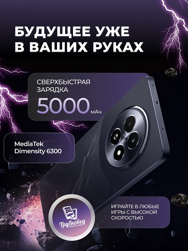 Realme 13 5G 12/256 ГБ Dark Purple (фиолетовый) RU