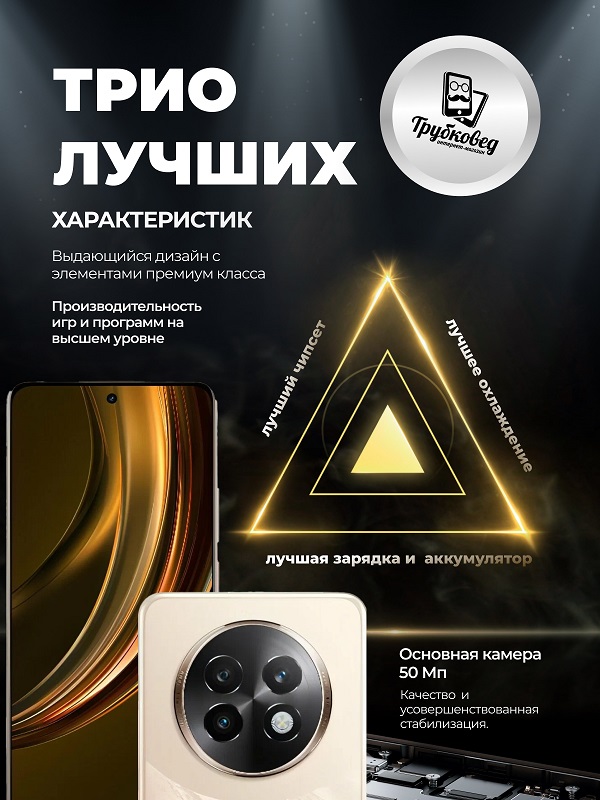 Realme 13+ 5G 8/256 ГБ Victory Gold (золотой) RU