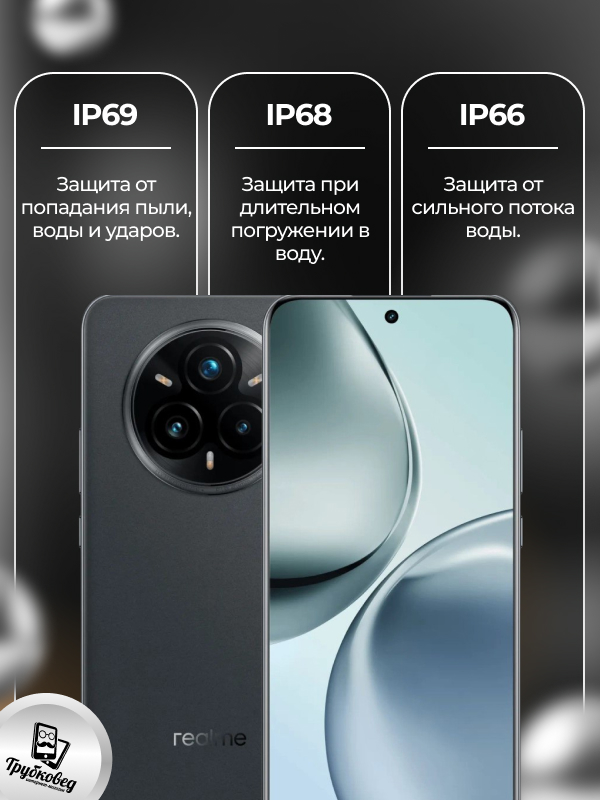 Realme 14 Pro+ 5G 8/256 ГБ Suede Grey