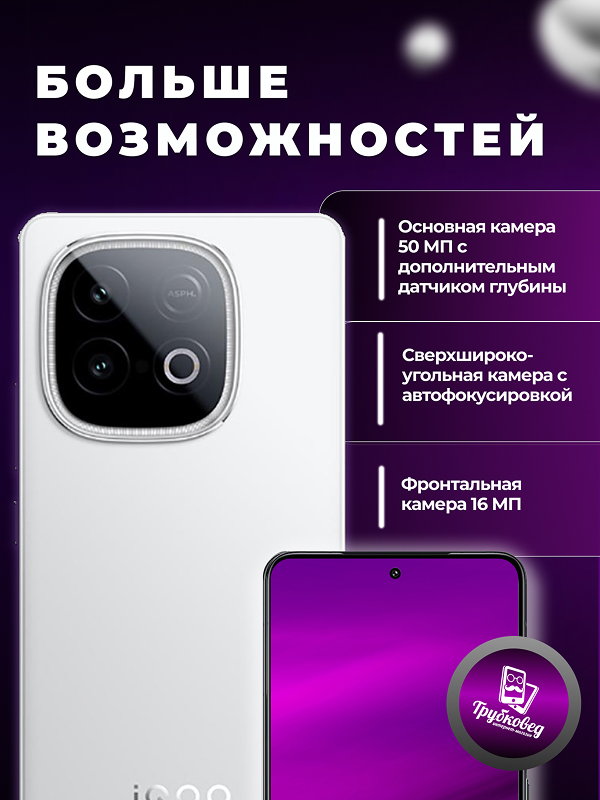 Vivo iQOO Z10 Turbo Pro 16/512 ГБ White