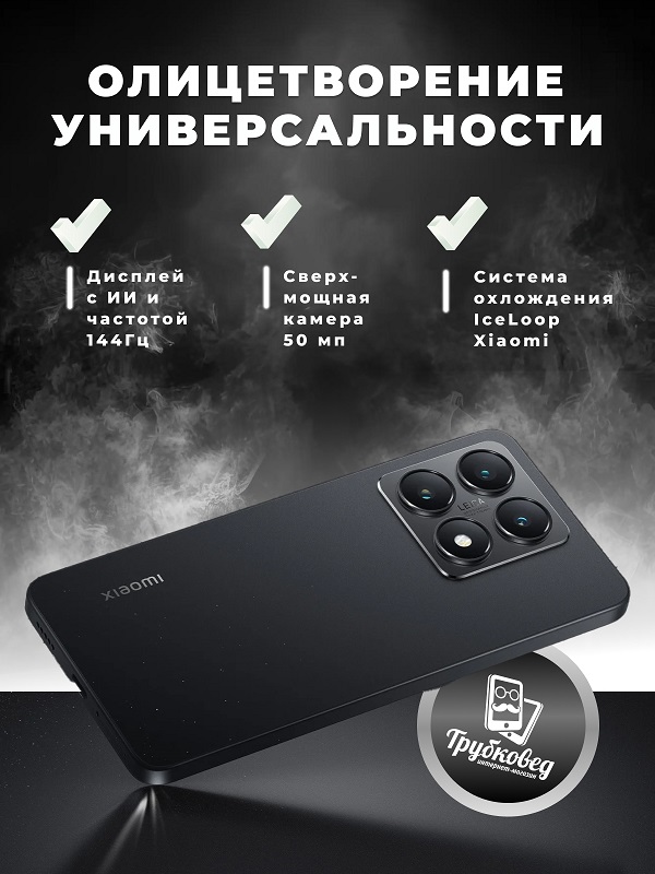 Xiaomi 14T 12/512 ГБ Titan Black (черный) Global Version