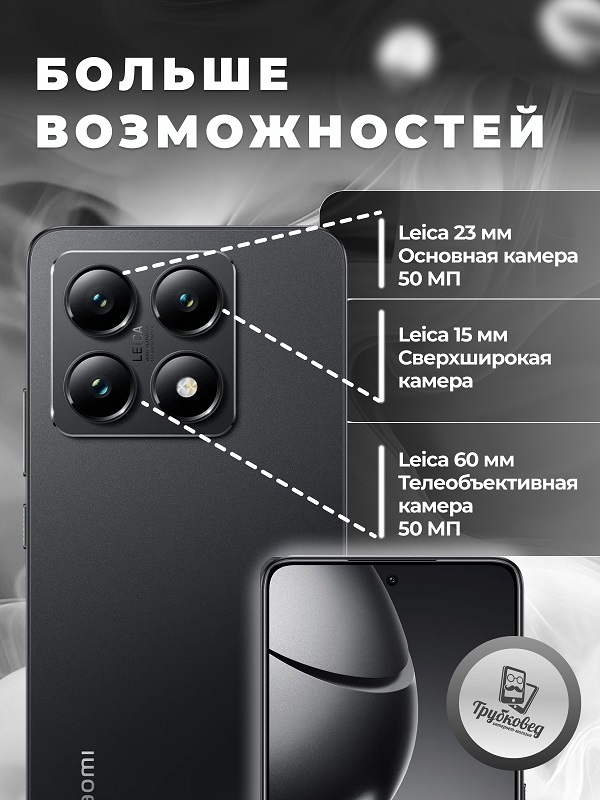 Xiaomi 14T Pro 12/256 ГБ Titan Black (черный) Global Version