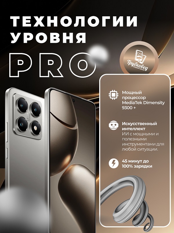 Xiaomi 14T Pro 12/256 ГБ Titan Gray (серый) Global Version