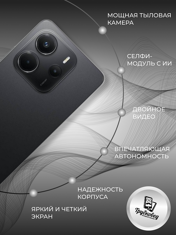 Xiaomi Redmi Note 14 4G 8/256 ГБ Midnight Black