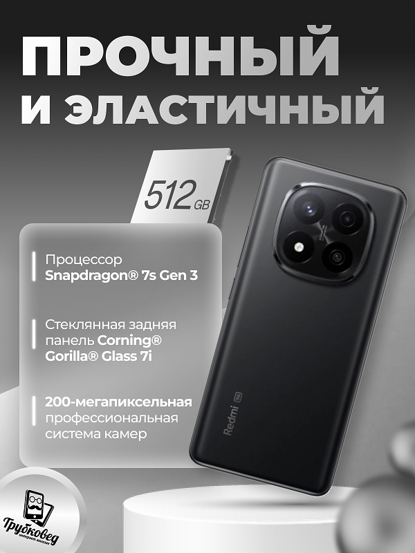 Xiaomi Redmi Note 14 Pro+ 12/512 ГБ Midnight Black