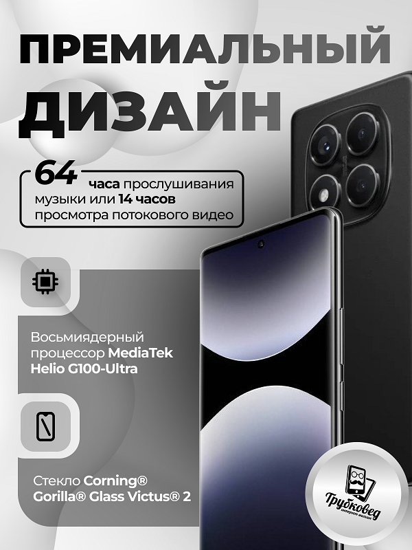 Xiaomi Redmi Note 14 Pro 4G 8/256 ГБ Midnight Black