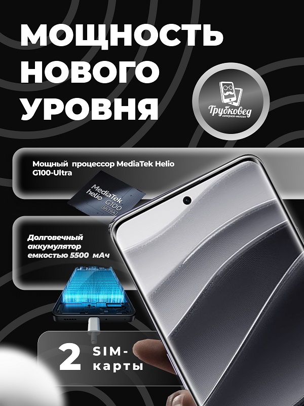 Xiaomi Redmi Note 14 Pro 4G 8/256 ГБ Midnight Black (черный) RU