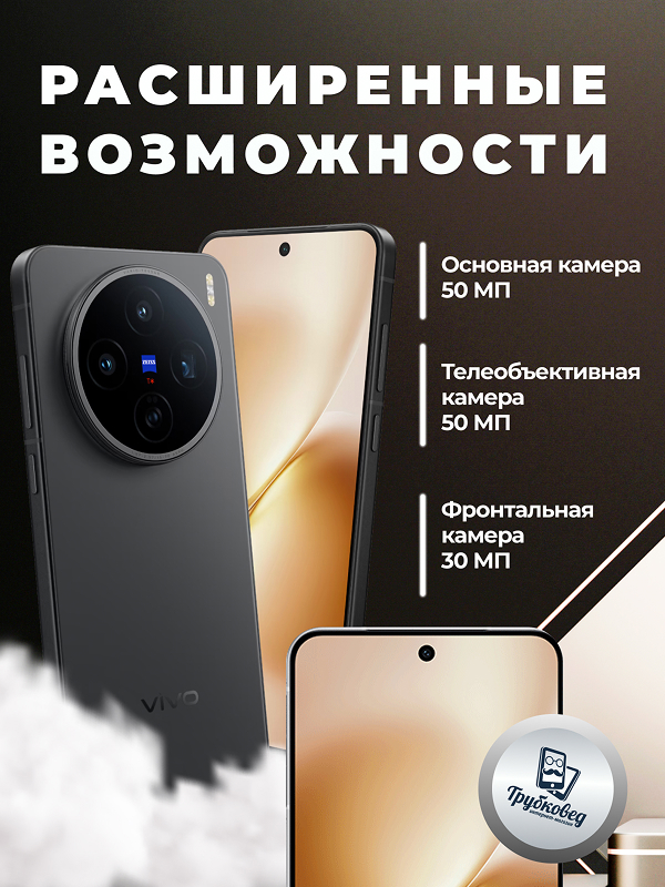 Vivo X200s 16/512 ГБ Black