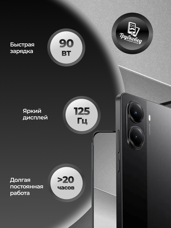 Xiaomi Poco X7 Pro 5G 12/256 ГБ Black