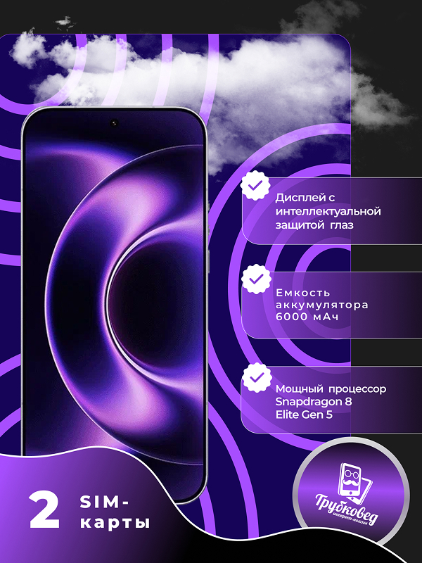 Xiaomi 17 Ultra 16/1 ТБ Purple (фиолетовый) CN